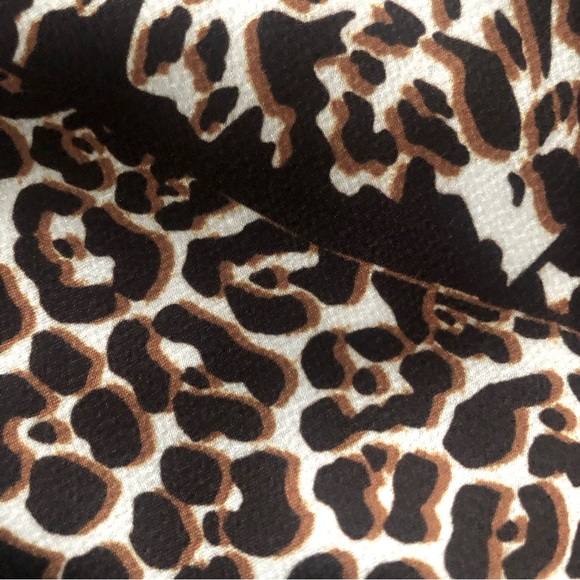 AQUA x Mary Katrantzou Leopard Print Halter Top, S NWT - Picture 5 of 8